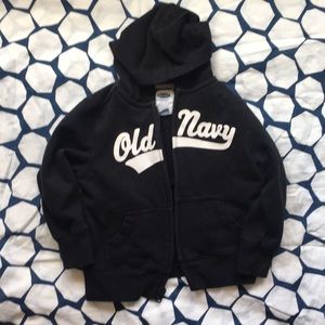 Black old navy kids hoodie